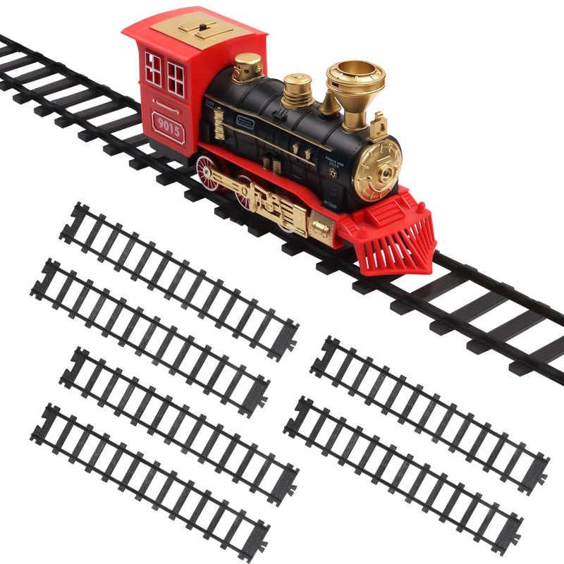 Hot Bee Train Tracks Accessories Width 6cm 236in Railroad Building Toy Railway Rail for 9015 Trains Set - Image 3