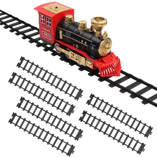 Hot Bee Train Tracks Accessories Width 6cm 236in Railroad Building Toy Railway Rail for 9015 Trains Set - Image 1