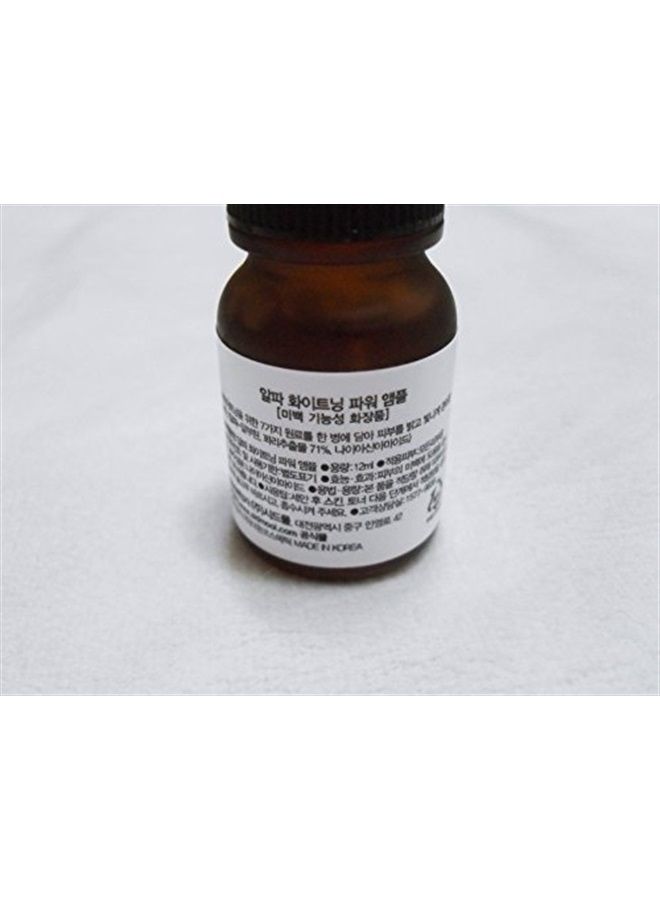 Sidmool Alpha Whitening Power Ampoule 12ml/0.4oz for Brightening - Image 3