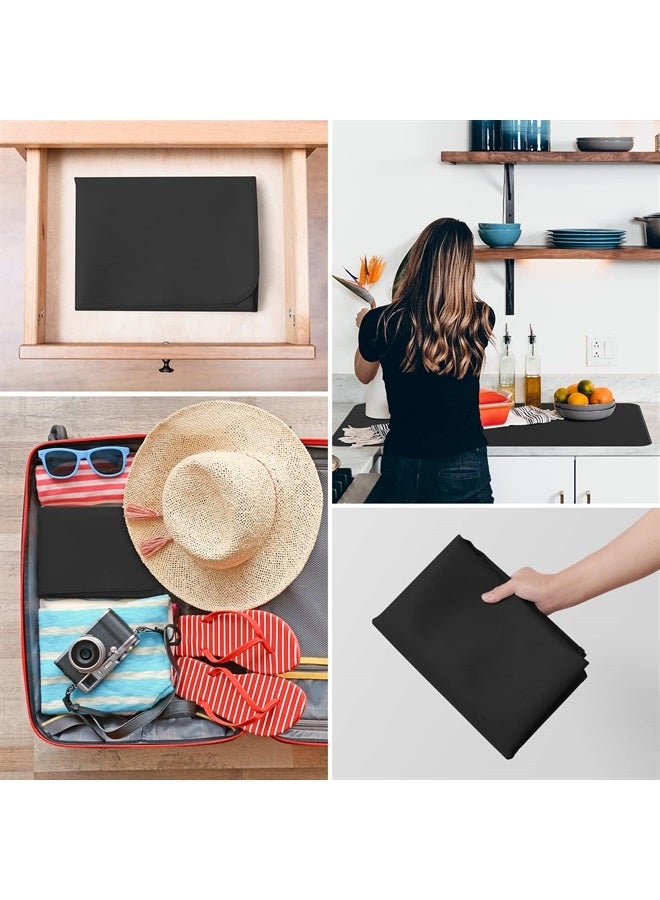 FLASLD Fireproof and Waterproof Stove Top Covers, 21×32 inch Electric Stove Cover Mat, Glass Top Stove Cover - Ceramic Glass Cooktop Protector - Flat Top Oven Cover, Black Without Logo - Image 3