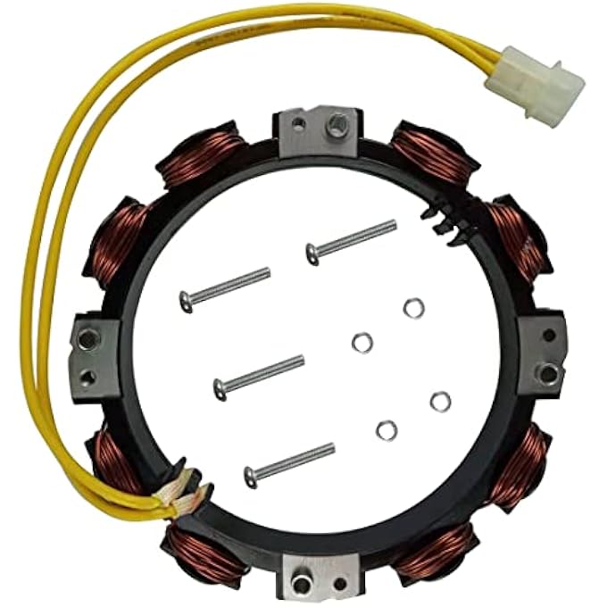 Cylinman 592830 Stator Alternator with 845907 Voltage Regulator Fit for BS 394890 393374 691185 696458 691064 John D D150 D170 GT235 S2546 S2046 SST18 X330 Z225 Z465 Z625 Z665 Cub GMT085 Lawn Mower - Image 4