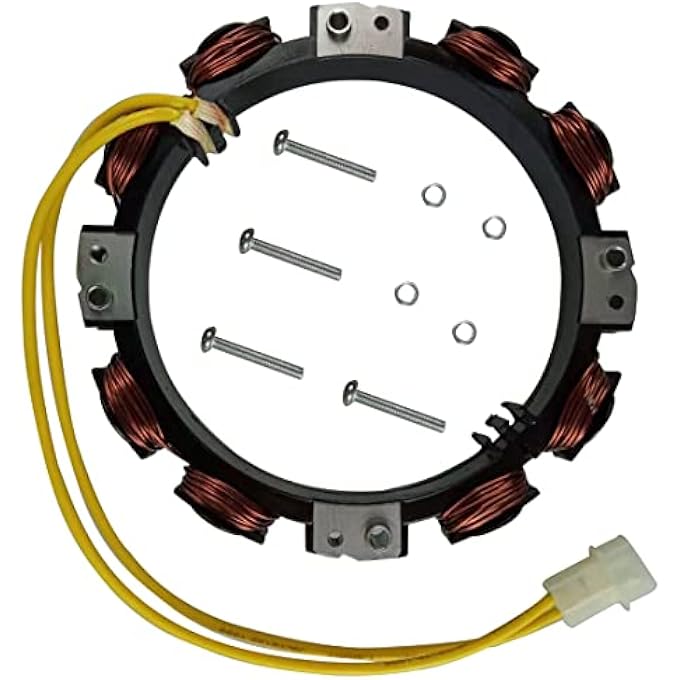 Cylinman 592830 Stator Alternator with 845907 Voltage Regulator Fit for BS 394890 393374 691185 696458 691064 John D D150 D170 GT235 S2546 S2046 SST18 X330 Z225 Z465 Z625 Z665 Cub GMT085 Lawn Mower - Image 3