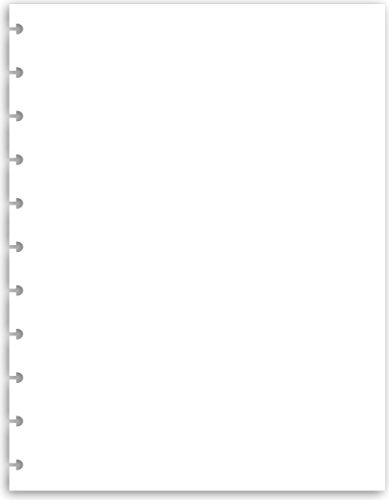 Eleven Discs Discbound Paper, Letter Size Blank Sheets - Premium 120gsm Heavyweight Notebook & Planner Refills - 11 Discs, 8.5 x 11 in - Punched for Circa, Arc, TUL (40 Sheets) - Image 1