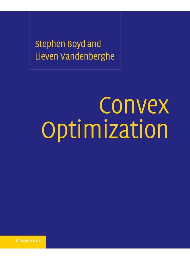 Convex Optimization