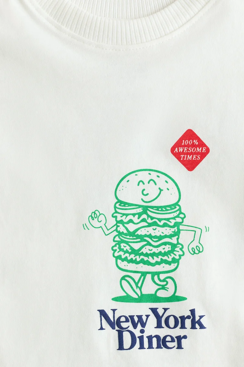 H&M Pocket-detail T-shirt