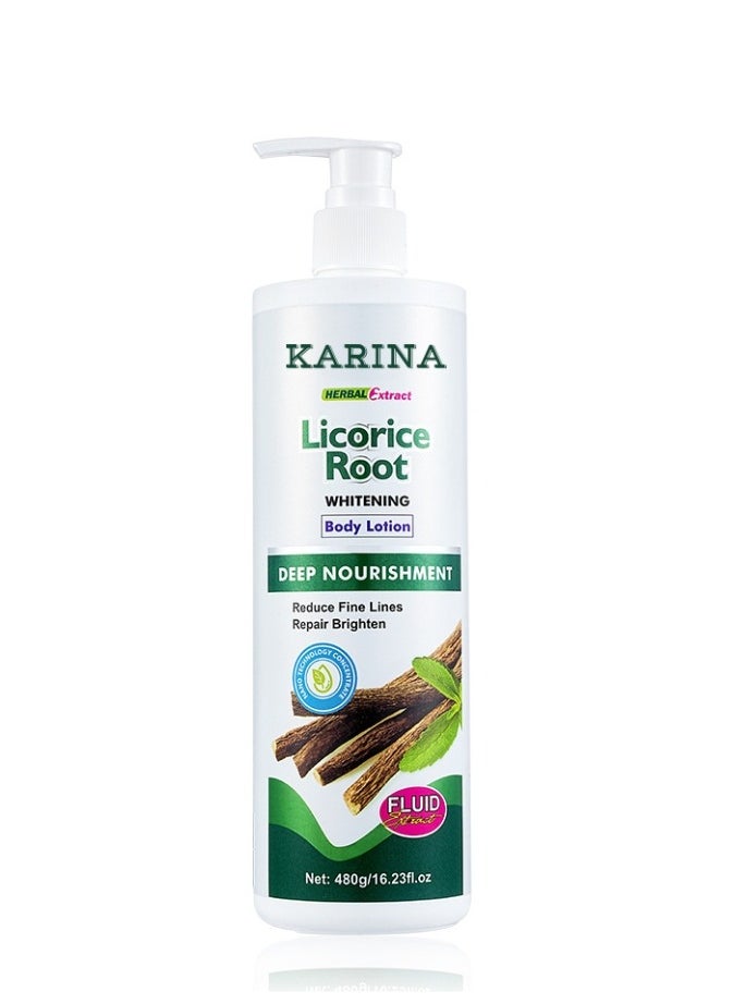 Karina Karina Licorice Root Whitening Body Lotion 480 Grams 