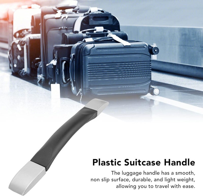 Pilipane Luggage Handle Pull  Luggage Handle Replacement Parts  9  7 Inch Total Length Flexible Spare Strap Handle Grip Replacement with Metal End hat for Travel Boxes Cases - Image 4