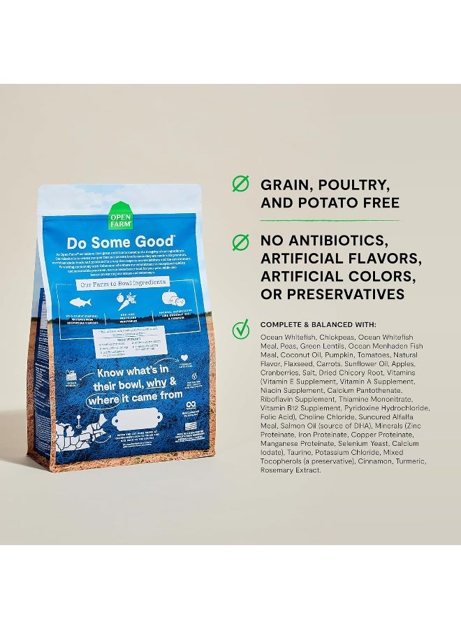 Open Farm Grain Free Catch of the Season Whitefish Dry Dog Food - 4 LB/1.81Kg - Image 4