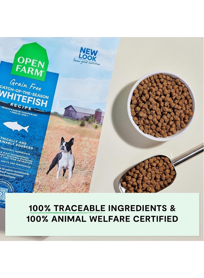 Open Farm Grain Free Catch of the Season Whitefish Dry Dog Food - 4 LB/1.81Kg - Image 5