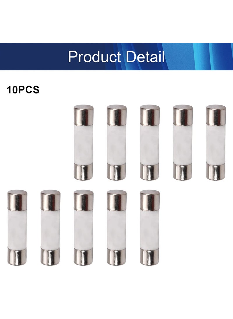 Jutagoss Jutagoss Ceramic Tube Fuse Fast Blow 10mm039 x 38mm15 10A 500V 10 Pcs  - Image 4