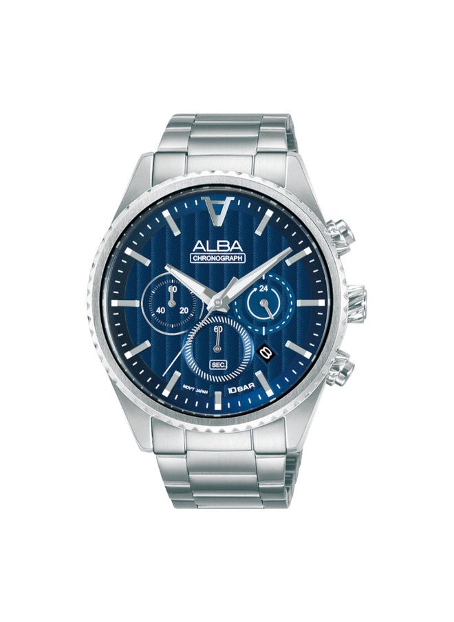 Alba Stainless steel Chronograph Wrist Watch AT3H87X1 