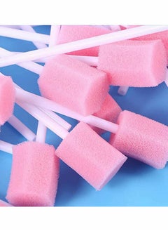 KASTWAVE Disposable Oral Care Sponge Swabs, Teeth Cleaning Swabs 100pcs  - Image 1