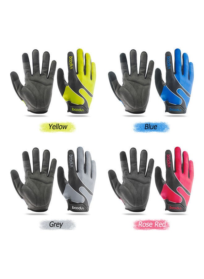 NIBEMINENT Cycling Mittens Full Finger Touchscreen Outdoor Sport Pad Breathable Lightweight for Riding Lifting Climbing 30*3*16cm  - Image 4