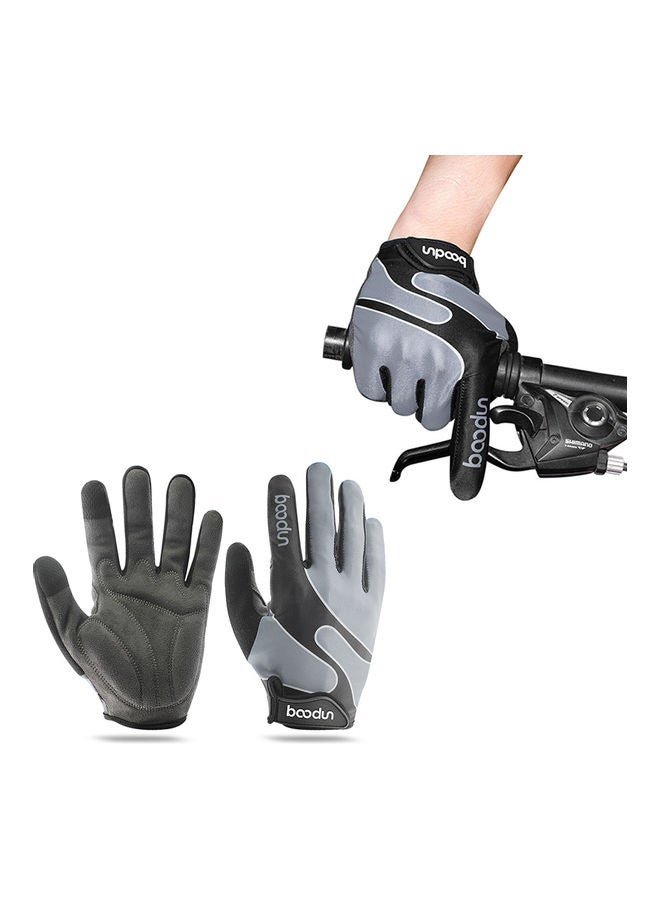 NIBEMINENT Cycling Mittens Full Finger Touchscreen Outdoor Sport Pad Breathable Lightweight for Riding Lifting Climbing 30*3*16cm  - Image 2