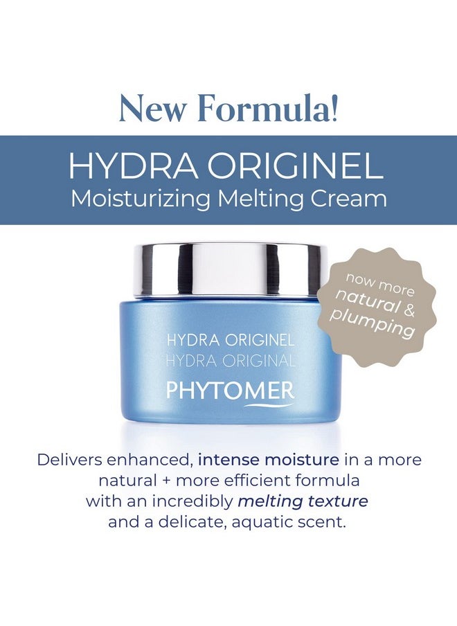 Phytomer - Hydra Original Thirstrelief Melting Cream Hydrating Face Moisturizer For Dry Skin Combats Dehydration Safe Natural Organic Ingredients Sustainable & Ecofriendly 50Ml - Image 1