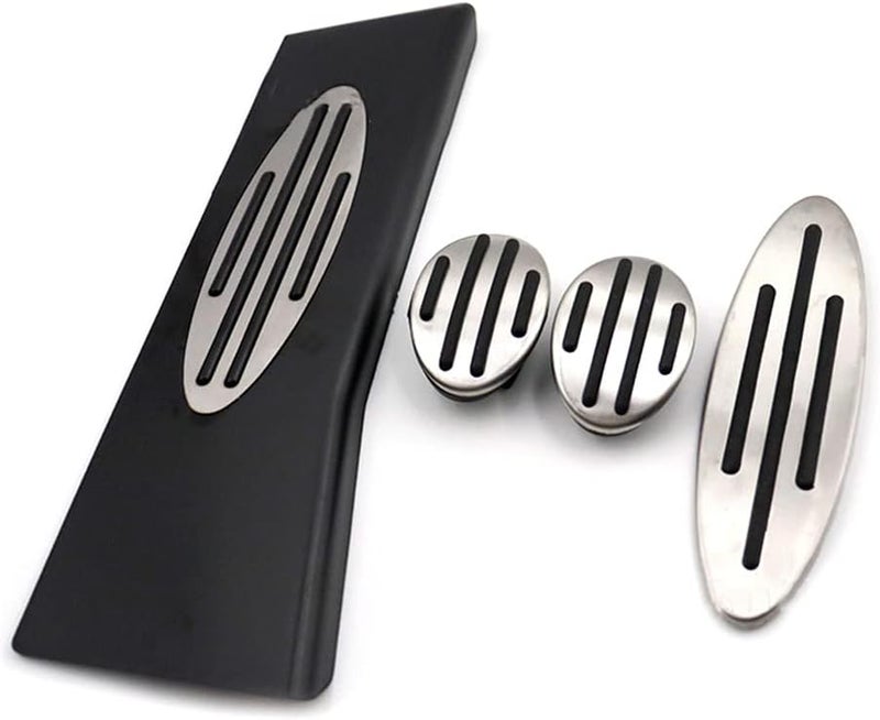 Wivplex 4Pcs Pedal Pad Cover Set for Mini Cooper - Image 3