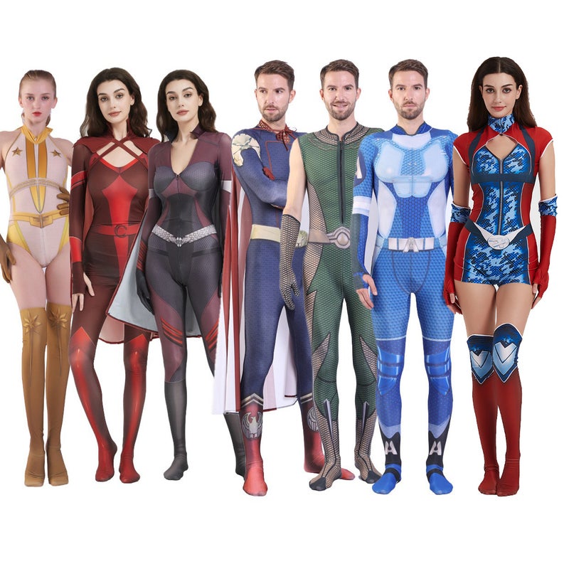 Black Robed Picket The Boys Starlight Storm Frontline Motherland High Speed Man Firecracker Tights Cos - Image 2