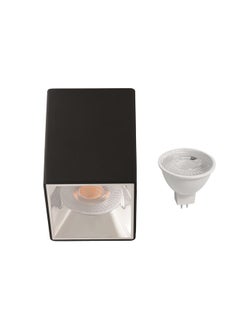 El Rawda Lighting Single Cylinder, Square, Distinctive And Elegant Shape 10x12x7 cm 