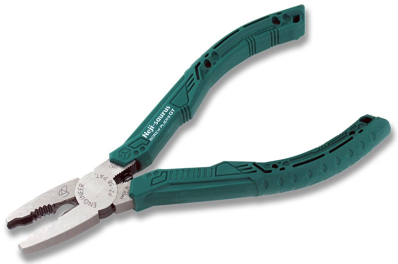 ENGINEER PZ-58 Screw Removal Pliers Stripped Screw Extractor (Combination Pliers) with unique non-slip jaws for damaged or rusted fasteners - Image 1