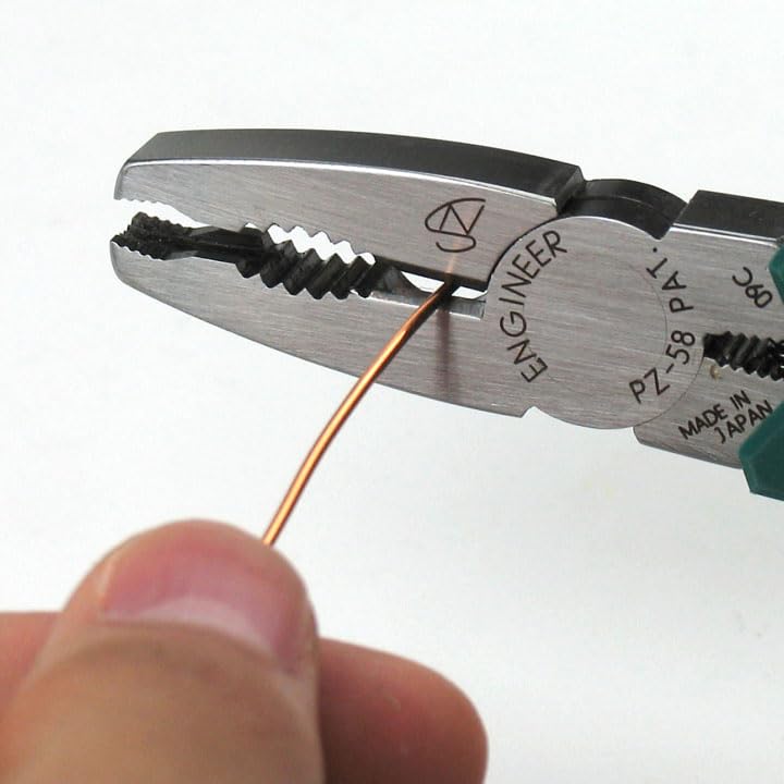 ENGINEER PZ-58 Screw Removal Pliers Stripped Screw Extractor (Combination Pliers) with unique non-slip jaws for damaged or rusted fasteners - Image 5