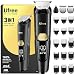 Ufree 3in1 Beard Trimmer for Men IPX6 Waterproof Electric Razor Shaver Hair Mustache Body Nose Trimmer TypeC Clippers Husband Father boy Grooming Kit Birthday Gifts for Men Dad - Image 2