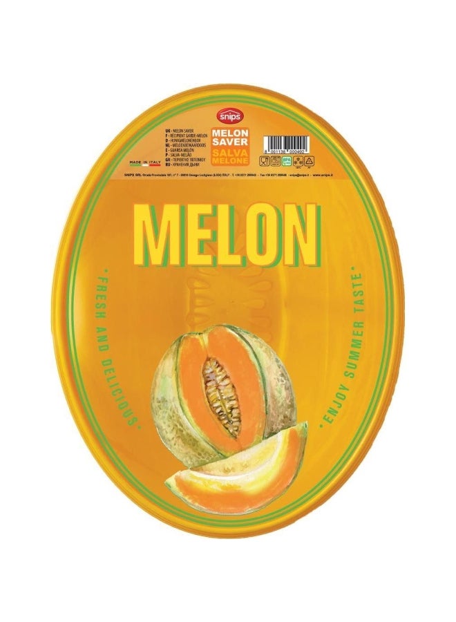 Snips BPA Free Plastic Melon Container Orange 2 L - Image 3