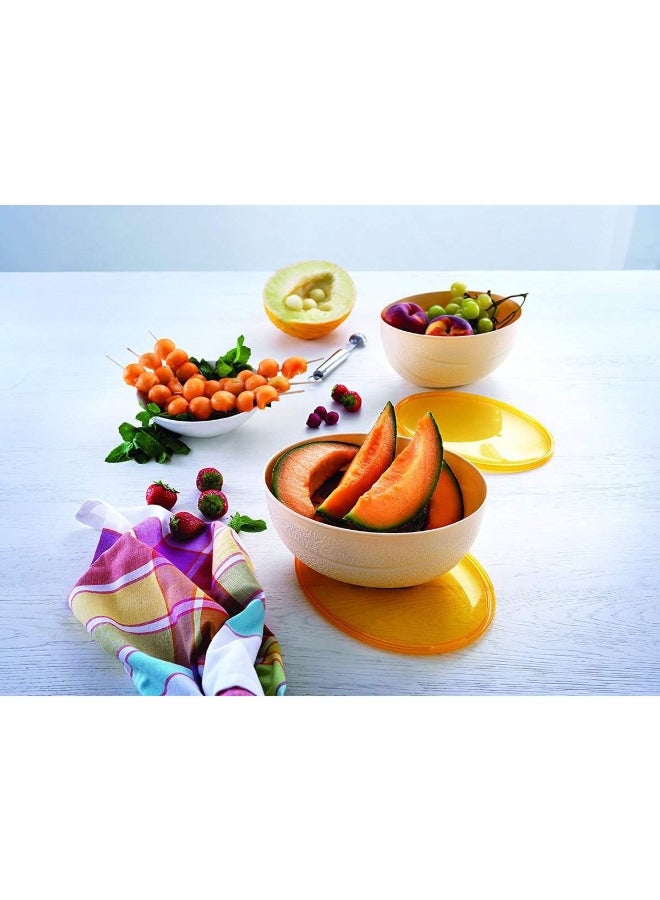 Snips BPA Free Plastic Melon Container Orange 2 L - Image 4