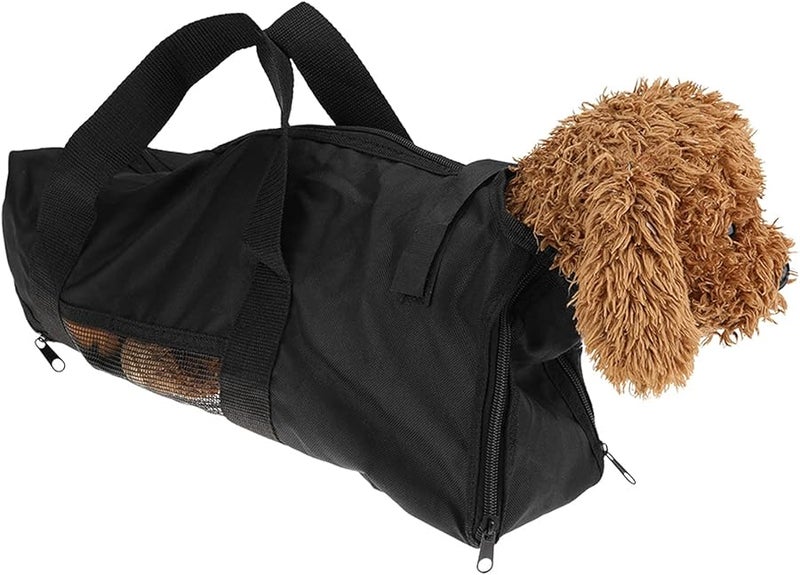 Portable Cat Grooming Bag With Breathable Mesh And Oxford Cloth For Travel And Cleaning - Image 1