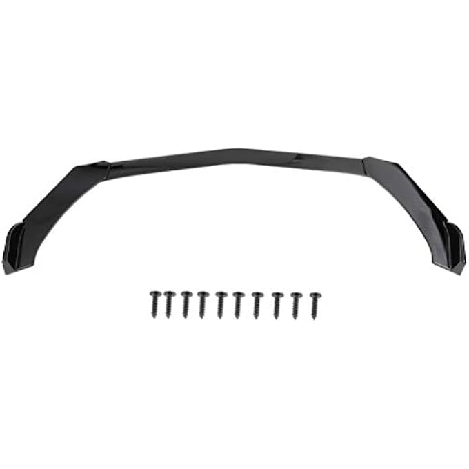 CCIYU 3pcs Universal Front Lip Splitter Bumper ABS Repacement for Most Cars Trim Protection Splitter Spoiler - Image 2
