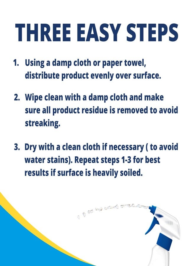 Carbona Stainless Steel Cleaner | Streak Free Formula | For Refrigerators, Sinks, & Dishwashers |16.8 Fl Oz Each, 3 Pack - Image 4