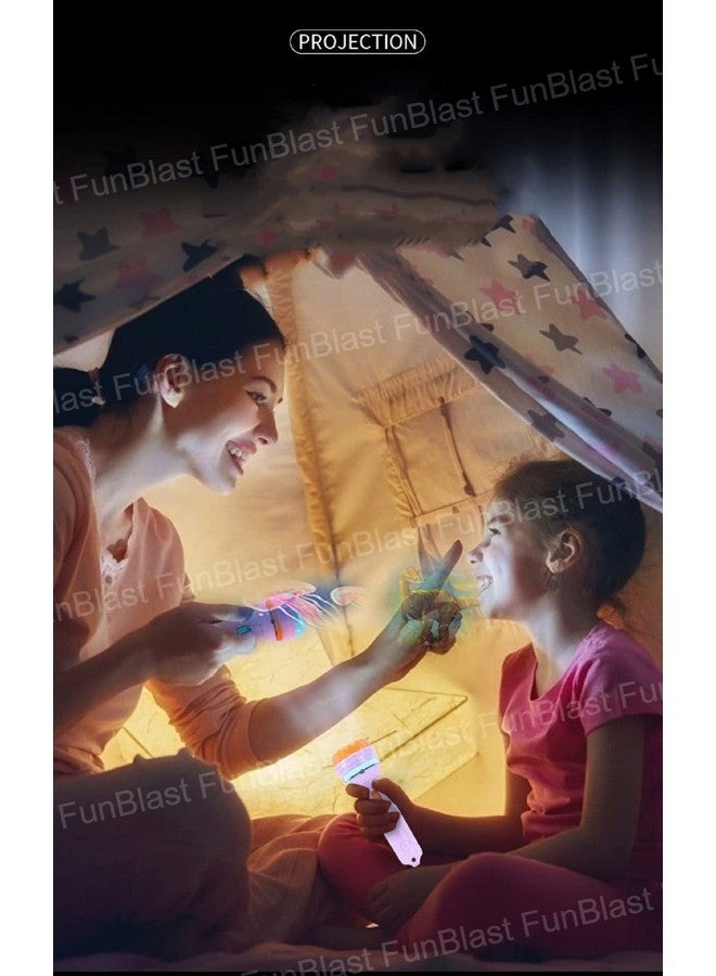 FunBlast FunBlast Projector for Kids - 3 Slides with 24 projections Flash Light Projector Toys for Kids, Projection Light for Kids, Slide Projector Torch for Kids, Birthday Gifts Toys for Kids  - Image 4