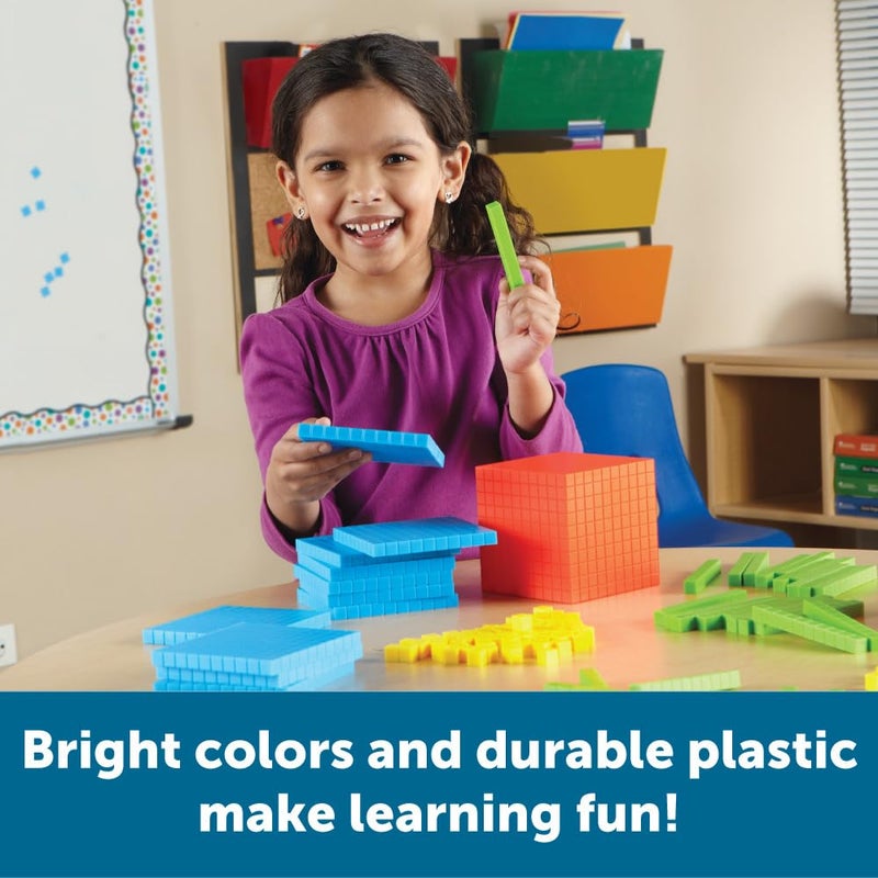 Learning Resources Brights Base Ten Classroom Set - Image 3