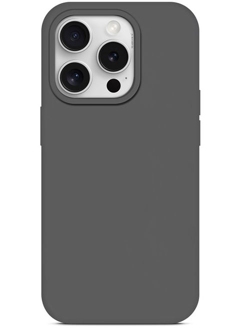 جراب iPhone 15 Pro مصنوع من السيليكون وغطاء خلفي متين ومضاد للخدش باللون الأخضر