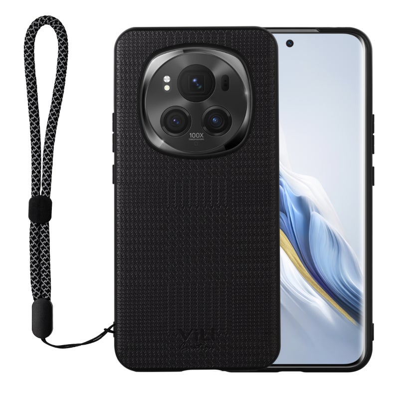HuHa Protective Cover For Honor Magic6 Pro ViLi TH Series Shockproof Phone Case(Black) - Image 1