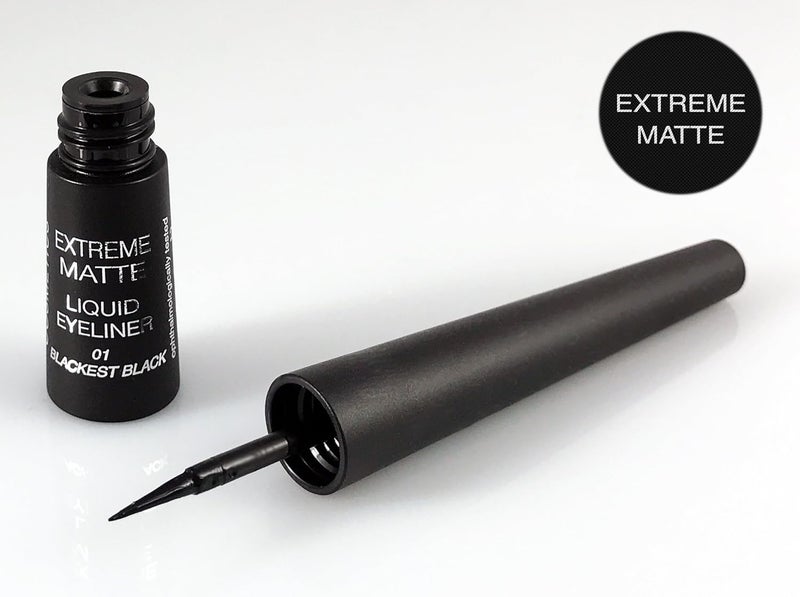 Extreme Matte High Performance Dip Liquid Eyeliner Blackest Black Extra Long Stay Waterproof Dipliner Eye Liner