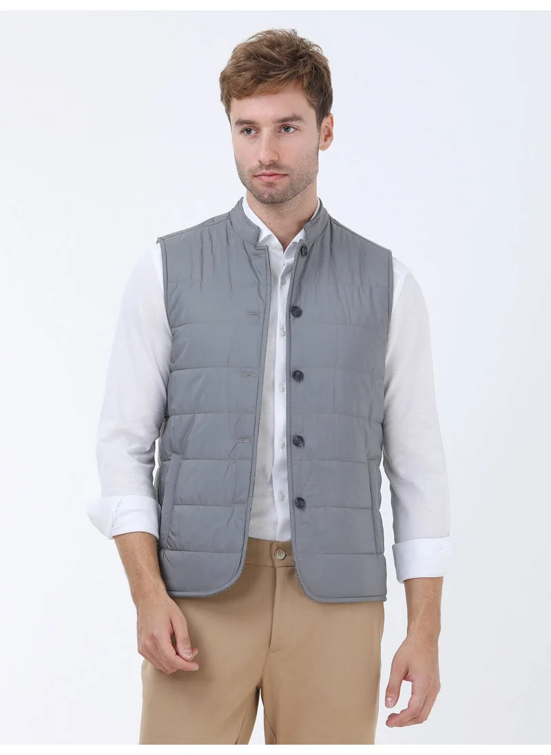 Kip Gray Double-Sided Woven Sports Vest