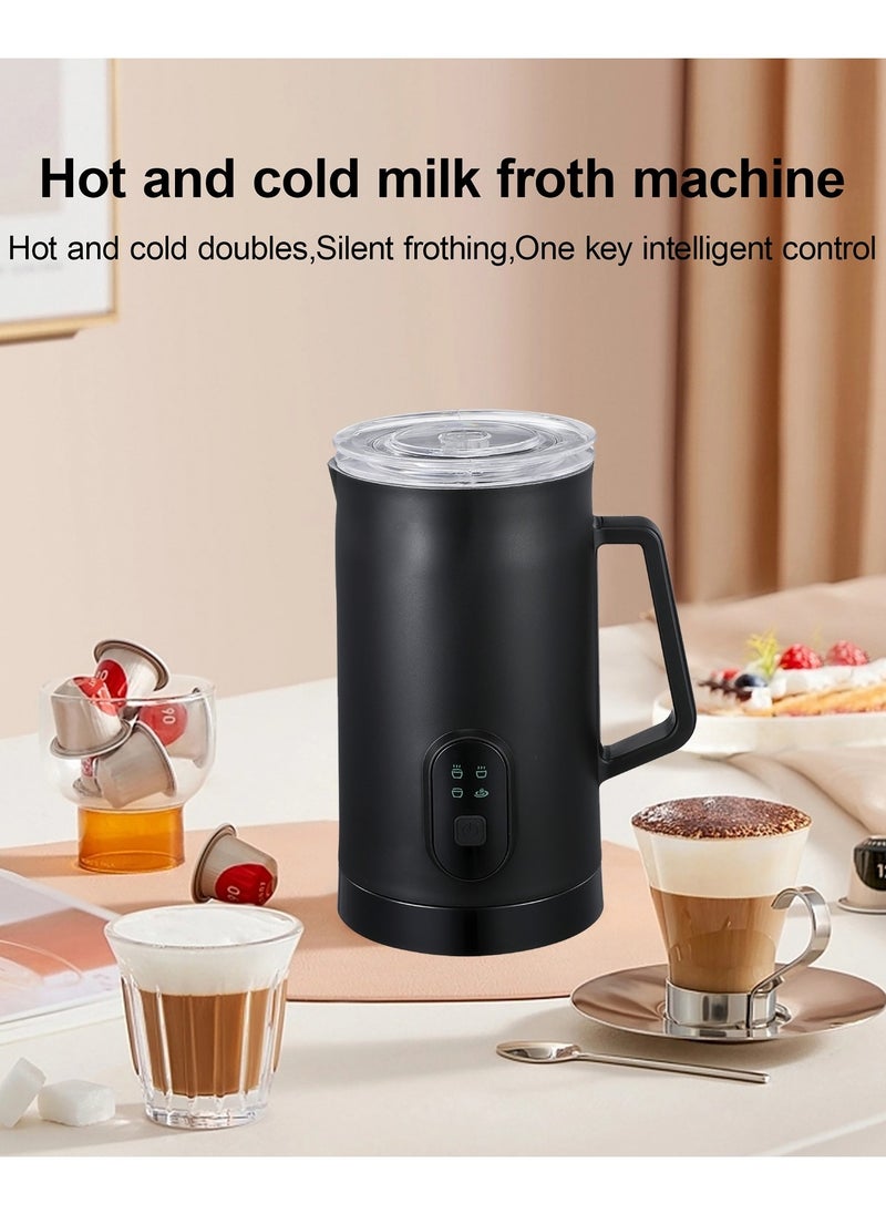 Oasis Casa 4-in-1 Electric Milk Frother and Steamer, Automatic Cold and Hot Foam Maker for Coffee Latte Cappuccino, Daily Milk Warmer, 580ML, Black  - Image 5