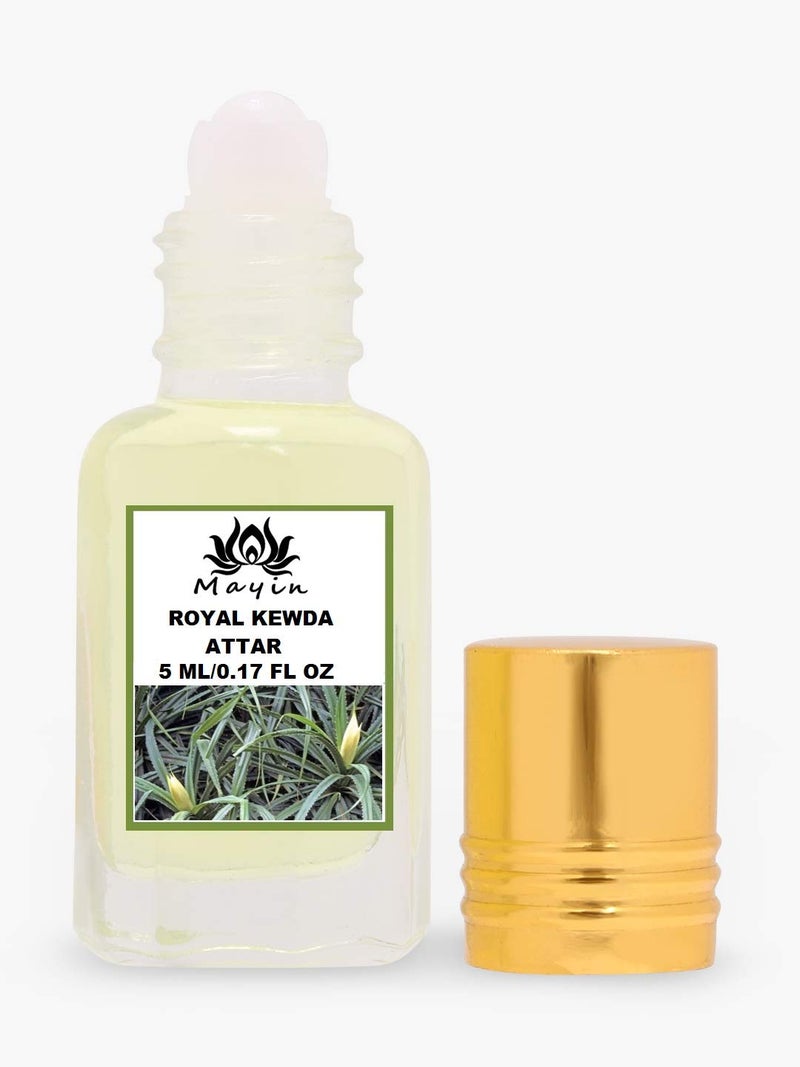 Mayin مجموعة عطر مايّن الأصفر وشامبا وعطر كيويدا الملكي - عبوة من 2 سعة 5 مل - Image 3