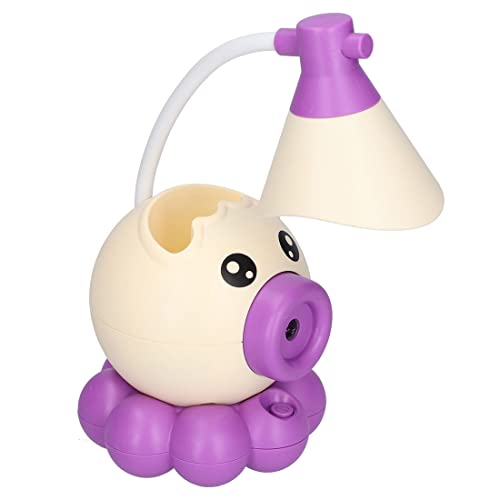 Wembley Table Lamps for Study Room for Students Reading Led Desk Lamp for Work from Home Rechargeable Octopus Shaped Multi-Function Inbuilt Sharpner for Kids (Off White) - Image 3