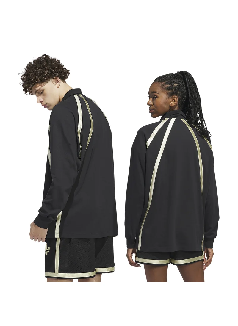 اديداس adidas RUGBY POLO Black Originals Unisex POLO SHIRTS