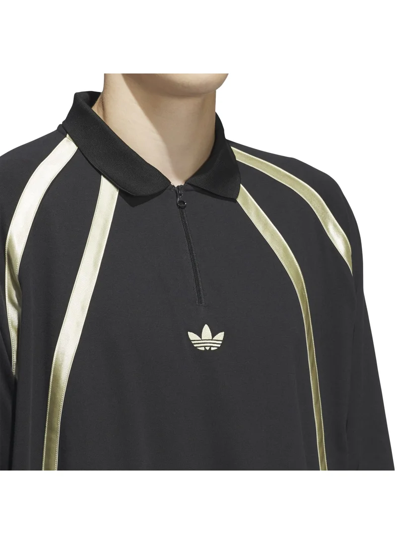 اديداس adidas RUGBY POLO Black Originals Unisex POLO SHIRTS