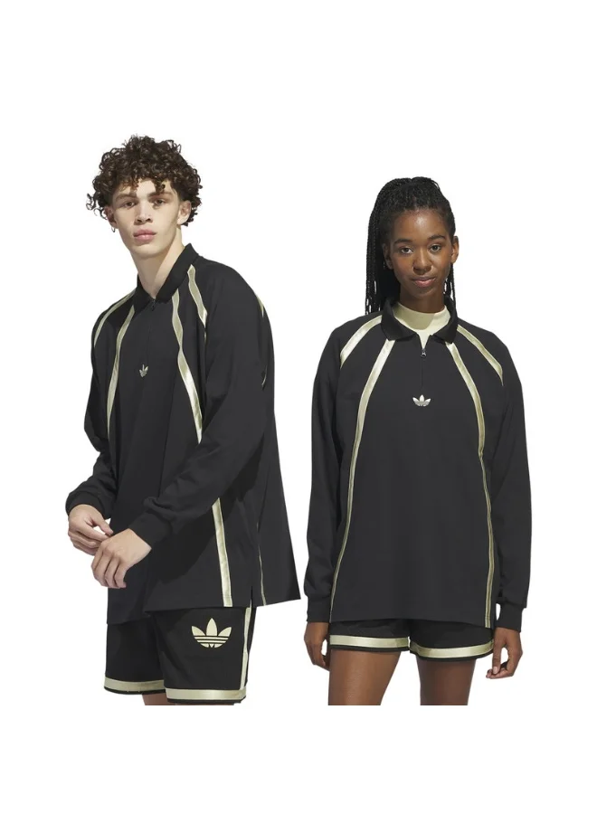 adidas adidas RUGBY POLO Black Originals Unisex POLO SHIRTS