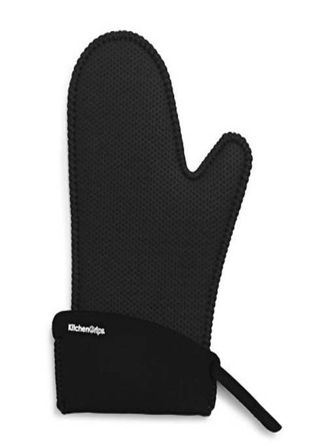 KitchenGrips. Kitchen Grips Chef's Mitt, Small, Black/Black - Image 2