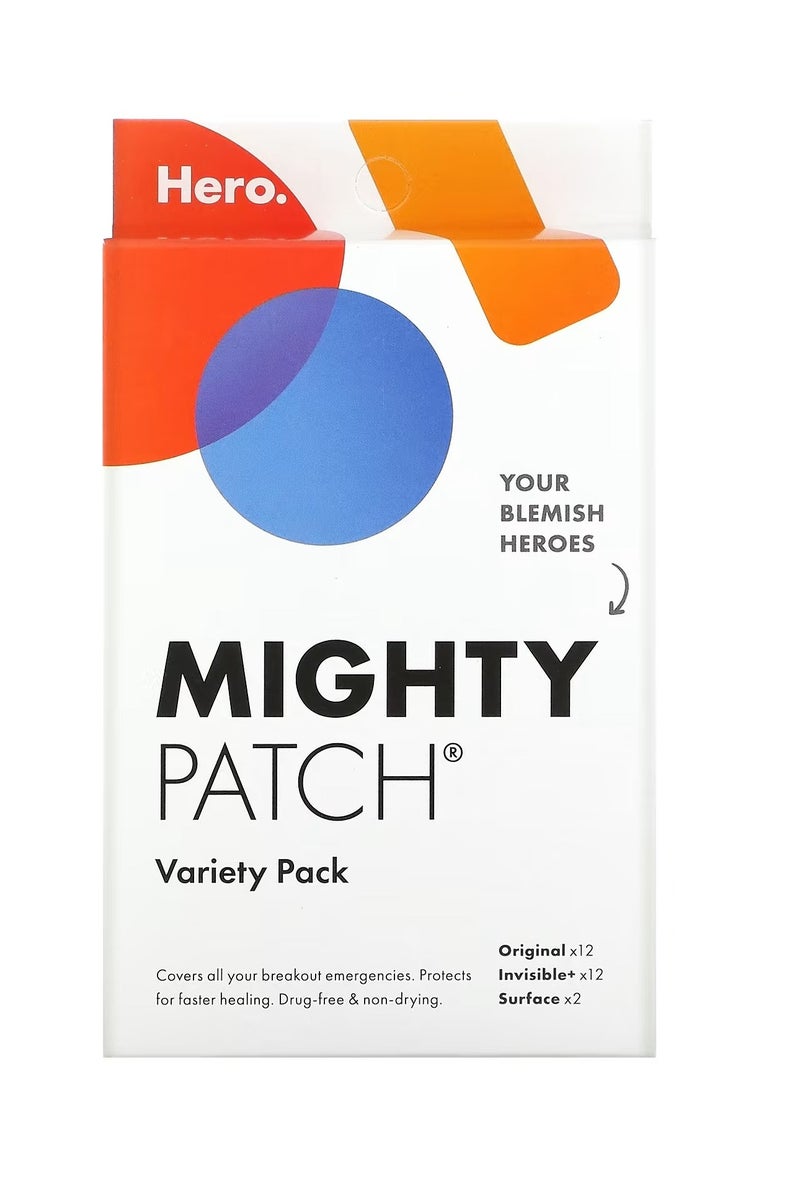 عبوة Mighty Patch® متنوعة ، 26 لاصقة