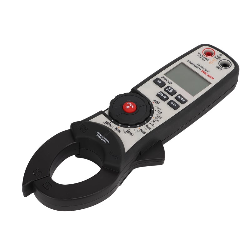 CEM Clamp Multimeter 1000A AC DC Current 6000 Counts Backlit LCD Digital Clamp Meter - Auto Range NCV True RMS Multimeter for Power Maintenance - Image 4