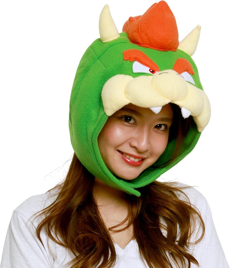 SAZAC Kigurumi Hat Super Mario Brothers Bowser  Cozy Costume Beanie Cap - Image 5