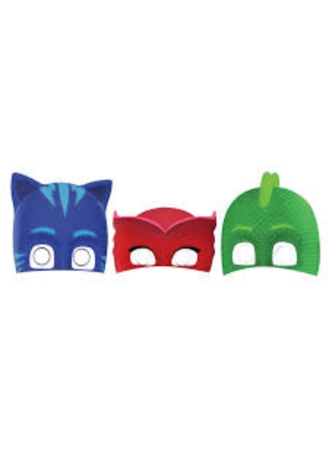 Ciao شرائط ورقية من PJ Masks – عبوة من 3 زينة معلقة للأبطال الخارقين تضم كات بوي، أويلت وجيكو – شرائط ملونة لزينة عيد ميلاد الأطفال - Image 1