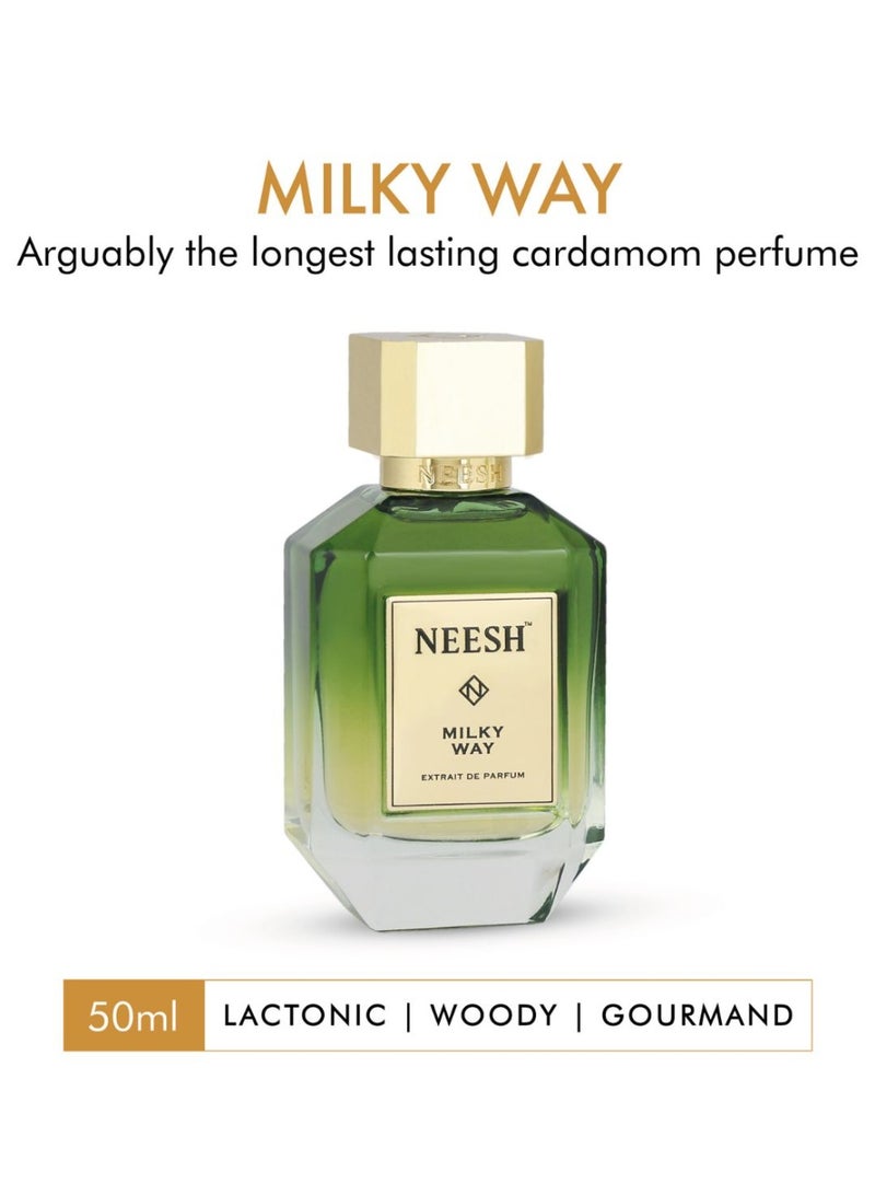 نيش ميلكي واي (50 مل) عطر مركز، عطر رجالي فاخر يدوم طويلاً - Image 1