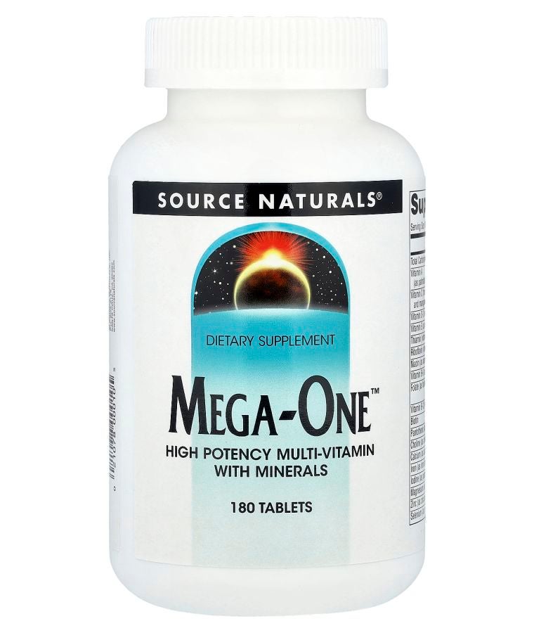 Mega-One™ High Potency Multi-Vitamin With Minerals 180 Tablets