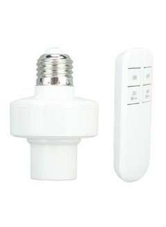 Thoraya Remote Control Light Bulb Socket Wireless Remote Light Bulb Socket with Remote Control for E27 Bulb Base 110V  - Image 4
